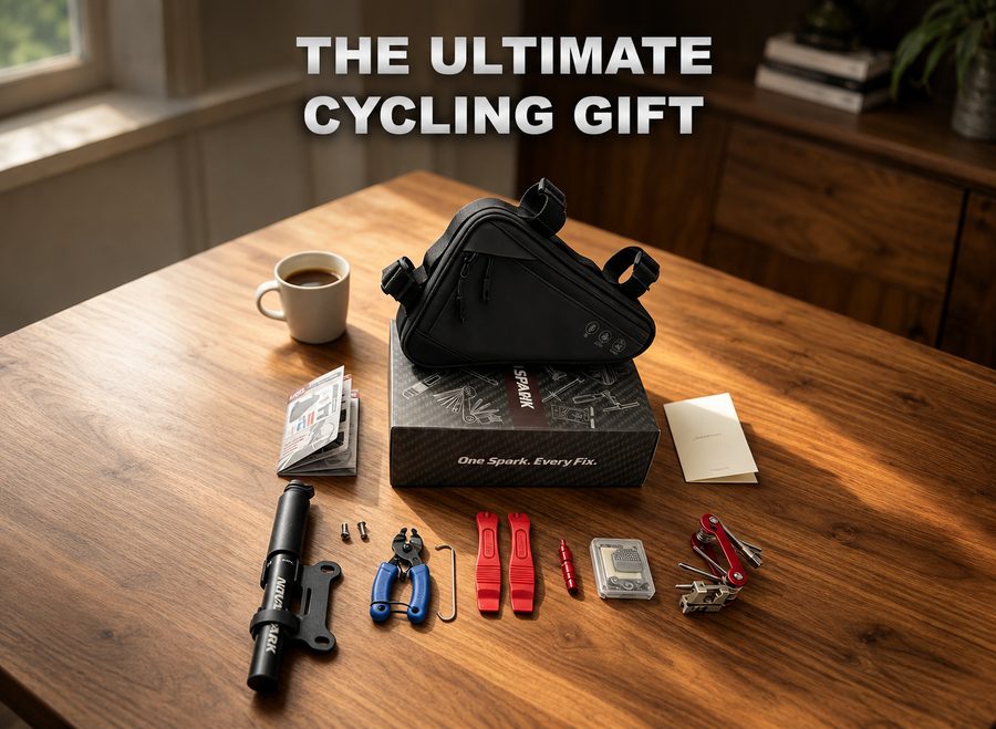NovaSpark Trail-Ready EDC — complete bike repair kit
